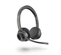 Poly Casque Voyager 4320 - Bluetooth sans fil sur-oreille - Dongle USB-C - Certifié Teams