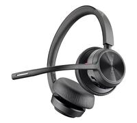 Poly Voyager 4320 - Voyager 4300 series - micro-casque - sur-oreille - Bluetooth - sans fil, filaire - USB-C - noir - Certifié pour Microsoft Teams, certifié Zoom