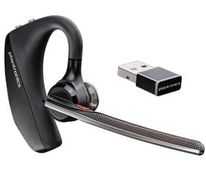 POLY VOYAGER 5200 UC Casque Sans fil Crochets auriculaires Bureau/Centre d'appels Bluetooth Noir