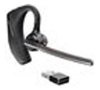 Poly Voyager 5200 UC - Micro-casque - embout auriculaire - montage sur l'oreille - Bluetooth - sans fil Black G