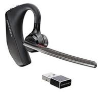 Voyager 5200 Casque Sans fil Crochets auriculaires Car/Home office Bluetooth Socle de chargement Noir