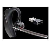 Poly Voyager 5200 UC - Micro-casque - embout auriculaire - montage sur l'oreille - Bluetooth - sans fil - Certifié pour Microsoft Teams