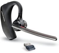 Poly Voyager 5200 UC Wireless Headset & chargeur (Plantronics) - Casque Bluetooth mono-oreille (mono) avec microphone à réduction de bruit - Connexion au téléphone portable/Mac/PC via Bluetooth