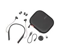 Poly Voyager 6200 - Micro-casque - embout auriculaire - montage sur l'oreille - Bluetooth - sans fil, filaire - Suppresseur de bruit actif - USB-A -