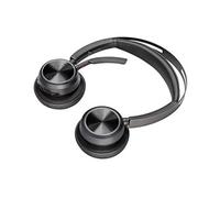 HP Poly Voyager Focus 2 Micro-casque supra-auriculaire Bluetooth Stereo noir Noise Cancelling micro-casque ordinateur