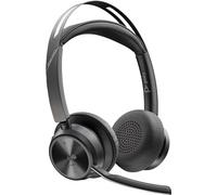 Poly Voyager Focus 2 MS Teams Wireless Headset, Bluetooth, USB-C/A Adapter, Char