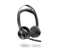 Poly Voyager Focus 2 UC - Micro-casque stéréo sans fil USB-A certifié pour Microsoft Teams
