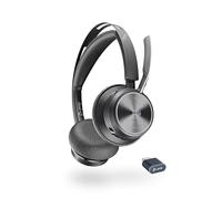Poly Voyager Focus 2 UC - Micro-casque stéréo sans fil USB-C certifié pour Microsoft Teams