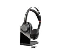 Poly Voyager Focus UC B825-M - Micro-casque - sur-oreille - Bluetooth - sans fil - Suppresseur de bruit actif - Certifié pour Microsoft Teams - pour Microsoft Lync