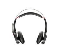 Poly Voyager Focus UC B825 - Micro-casque - sur-oreille - Bluetooth - sans fil - Suppresseur de bruit actif - USB-A via adaptateur Bluetooth -