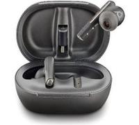 Poly Voyager Free 60+ UC Écouteurs USB-C avec étui de chargement à écran tactile, noir