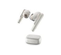 Poly Voyager Free 60+ - Ecouteurs sans fil avec micro - intra-auriculaire - Bluetooth - Suppresseur de bruit actif - sables blancs