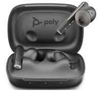 Poly Voyager Free 60 - Écouteurs sans fil avec micro - intra-auriculaire - Bluetooth - Suppresseur de bruit actif - noir de charbon