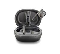 Poly Voyager Free 60+ - Ecouteurs sans fil avec micro - intra-auriculaire - Bluetooth - Suppresseur de bruit actif - noir de charbon