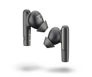 Poly Voyager Free 60 MS USB-C noir Écouteurs sans-fil nouvelle génération certifiés Teams pour le travail et la vie quotidienne !