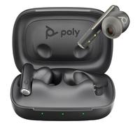 HP Poly Voyager Free 60 UC Oreillette Bluetooth Stereo noir micro-casque, boîtier de charge