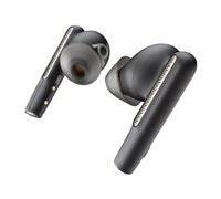 Poly Voyager Free 60 UC M - Écouteurs sans fil avec micro - intra-auriculaire - Bluetooth - Suppresseur de bruit actif - USB-A via adaptateur Bluetooth - noir de charbon - Certifié pour Microsoft Team