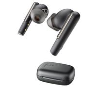 Poly Voyager Free 60 UC M - Écouteurs sans fil avec micro - intra-auriculaire - Bluetooth - Suppresseur de bruit actif - noir de charbon - Certifié pour Microsoft Teams