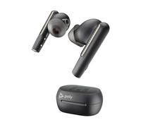 Poly Voyager Free 60+ UC M - Ecouteurs sans fil avec micro - intra-auriculaire - Bluetooth - Suppresseur de bruit actif - noir de charbon