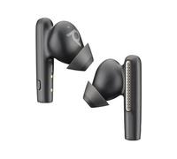 Poly Voyager Free 60 UC M - Ecouteurs sans fil avec micro - intra-auriculaire - Bluetooth - Suppresseur de bruit actif - noir de charbon - Certifié