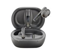 Poly Voyager Free 60+ UC M - Écouteurs sans fil avec micro - intra-auriculaire - Bluetooth - Suppresseur de bruit actif - noir de charbon
