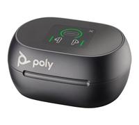 Voyager Free 60+ UC Black Touchscreen Charge Case for BT700 USB-C Adapter