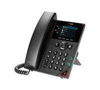 Poly Téléphone IP VVX 250 à 4 lignes et compatible PoE