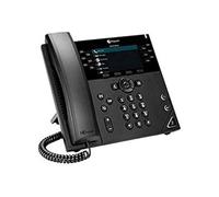 HP Téléphone VoIP Polycom VVX 450 – 12 lignes, SIP, SRTP, SDP, conférence à 3, noir
