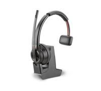 Poly W8210 Casque sans fil Bandeau Bureau/Centre d'appels Bluetooth Station de recharge Noir