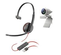POLY Webcam Studio P5 & Blackwire 3210 USB-A 1 écouteur