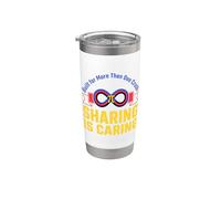 Polyamour ENM Le partage du polyam, c'est prendre soin Gobelet isotherme en acier inoxydable double paroi