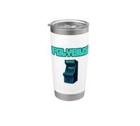 Polybius Retro Arcade Urban Legend G ulte du jeu vidéo des années 80 Gobelet isotherme en acier inoxydable double paroi