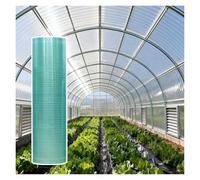 Polycarbonate Transparent, Feuille de Polycarbonate Panneau de Toit Feuilles de Plastique Transparent pour Serres, Toits, Auvents, Cours Intérieures(0.5x10m)