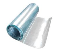 Polycarbonate Transparent pour Toiture Plaque Flexible 0,5 m Large pour Serre Pergola Couverture de Terrasse et Abri de Jardin(0.5m x 3.0m)
