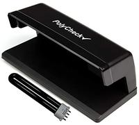 PolyCheck Lampe UV 9 W pour billets de banque + ampoule DuraBulb® de rechange - Détecte l'argent falsifié