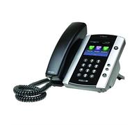Polycom VVX 501 HD Business Media IP Téléphone de Bureau optimisé pour SFB (sans Bloc d'alimentation)