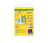 - Polyester - brillant - adhésif permanent - limpide - 50.8 x 96 mm 250 étiquette(s) (25 feuille(s) x 10 étiquettes