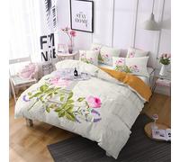 Polyester-Coton Parure De Lit Doux Confortable Housse De Couette Personnes Tour Eiffel Paris Housses De Couettes X Cm Avec Taies D'oreiller X Cm