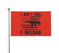 Polyester Drapeaux 90X150Cm Je Ne Cours Pas, Je Recharge Pirate Drapeaux Résistants Aux Intempéries Drapeau Personnalisé Pour Cadeau De Noë, Cadeau D'Anniversaire, Décoration D'Intérieur
