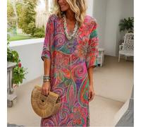 Polyester Imprimée 3D Longueur Mi-Mollet Femmes Polyester Imprimée