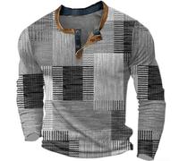 Polyester Léger Séchage pour rapide pour Homme Polyester Léger | Impression numérique haute définition, motifs uniques, couleurs vives qui ne s'effacent pas(Grey XL)