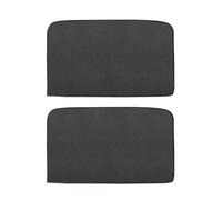 Polyester Pare-Soleil Noir Magnétique 2 Pièces | Fixation Aimantée Renforcée, Occultation pour Conduite au Soleil, pour Conducteurs Vtc et Propriétaires