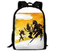 Polyester Sacs De Voyage Faire La Fête Sac À Dos d'affaires Portable Cartable Scolaire pour Voyage, Randonnéebureau, Gym, 42X32X14Cm