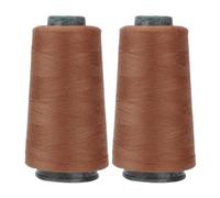 Polyester Sewing Thread - 2200 Meters Polyester Sewing Tool Thread | 2 Spools Cloth Crafts Sewings Threads | 40/2 High Speed Efficient Threads For Sewings Machines, Hand Stitching, Quilting, And