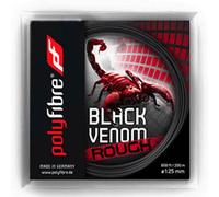 Polyfibre Venom Rough Cordage En Garniture 12,2m-Noir