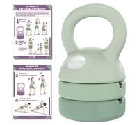 Polyfit Kettlebell réglable - 2,3 kg, 3,6 kg, 5,4 kg pour femme