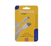 POLYFLAME EUROPE Câble électrique rond 2 mètres pour Télévision, Haut-parleur, Ordinateur portable, Ordinateur, Écran PC, Projecteur