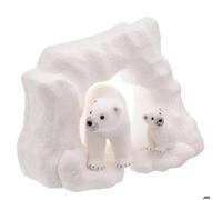 Polyfoam arche banquise ours 30x40cm - Atmosphera Créateur d'intérieur