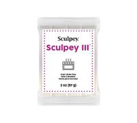 Polyform Pâte polymère - Nacre - Sculpey III (cuisson au four ménager) - Sculpey 56 gr