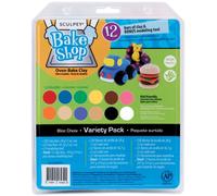 Polyform Sculpey Bake Shop Lot de 396,9 g Couleurs Assorties